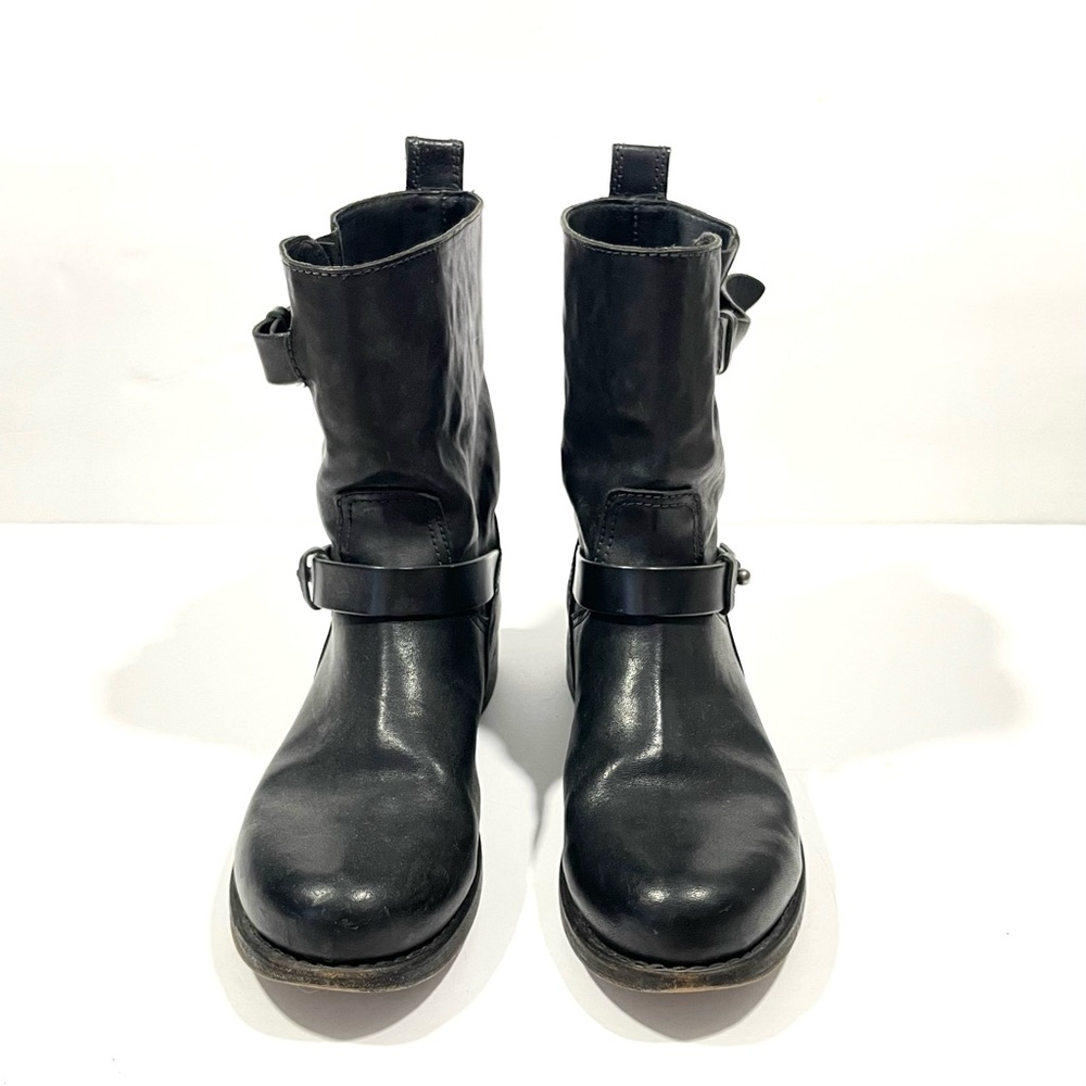 rag & bone Black Moto Boots